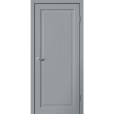 Дверь межкомнатная Сибирь Профиль Классик C06 Эмалит серый, глухое полотно